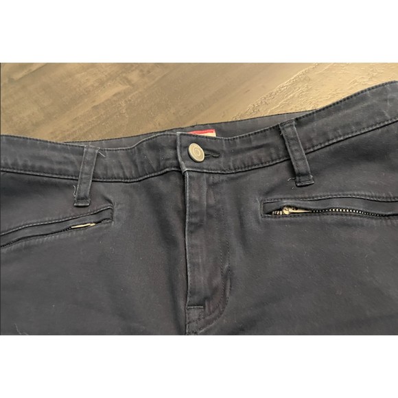 Tommy Hilfiger Moto Legging Navy Blue Pants - Sz 8 - Picture 5 of 13